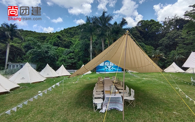 周末露營團建，輕松一夏